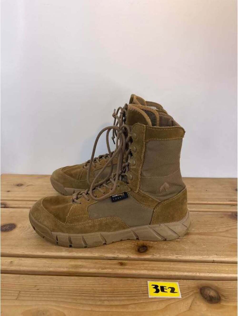Antarctica Mens 10 Tactical Combat Boots Spider 8.1 Desert HPI Cordura Tan